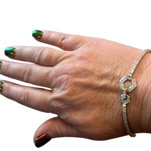 JTV Bella Luce Tennis Bracelet worn once